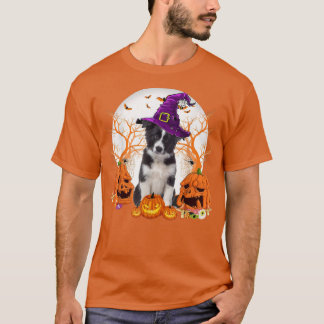 Camiseta Borda do Cachorro Halloween Cachorro Cachorro Cach