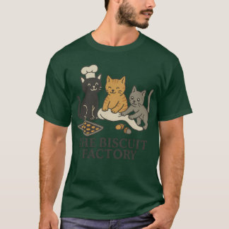 Camiseta Bordado Da Fábrica De Biscoitos