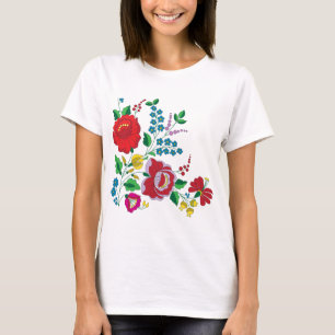 Camiseta Bordado de Kalocsa