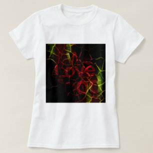 Camiseta Bordas Coradas, Coração Forte: Amor Inseparável