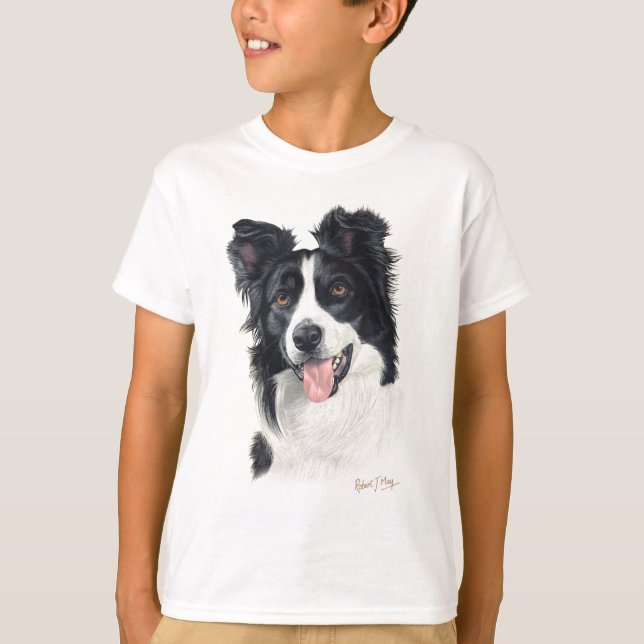 Camiseta Border collie (Frente)