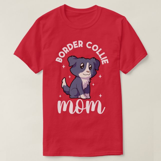 Camiseta Border Collie (Frente do Design)