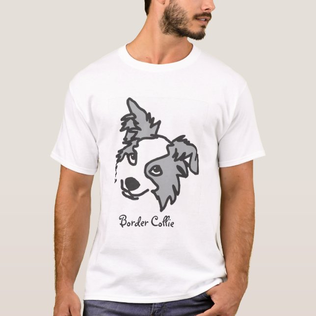 Camiseta Border collie (Frente)