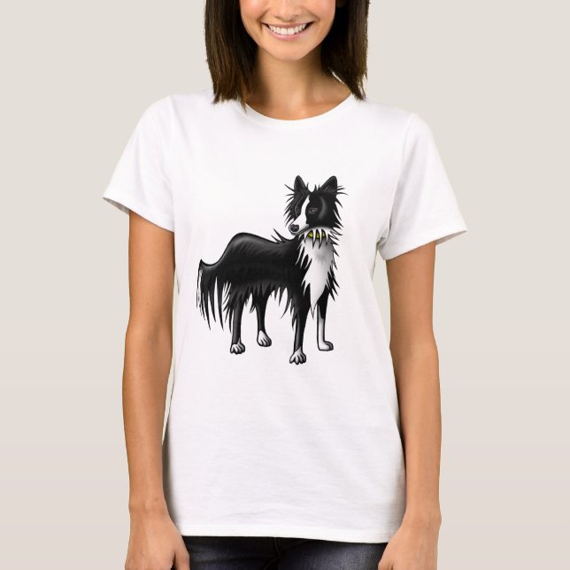 Camiseta Border collie (Frente)
