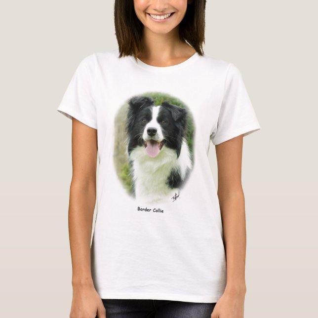 Camiseta Border collie 9A14D-19 (Frente)