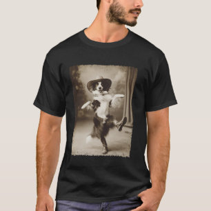 Camiseta Border Collie Cachorro Cowboy Bobo