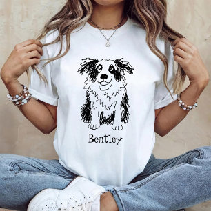 Camiseta Border Collie Engraçado