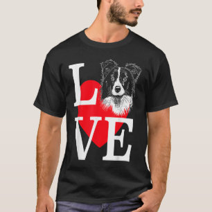 Camiseta Border Collie Love Cole