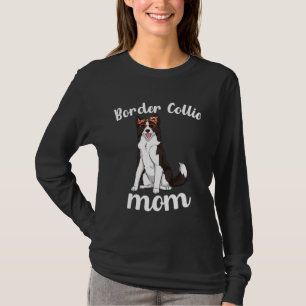 Camiseta Border Collie Mãe Dia das Mães Border Collie Mamãe