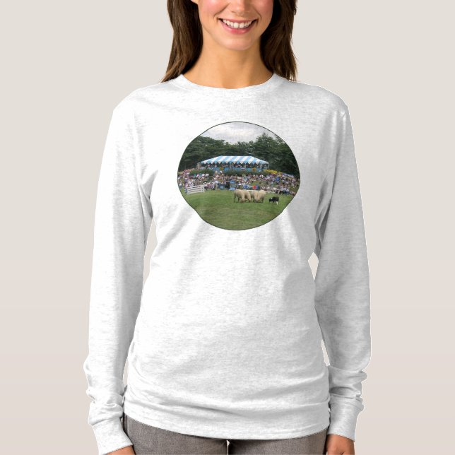 Camiseta Border Collie no Trabalho (Frente)