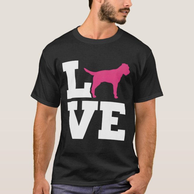 Camiseta Border Terrier Love (Frente)