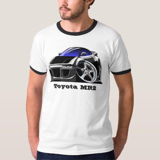 Camiseta bordercartoon, Toyota MR2 (Frente)