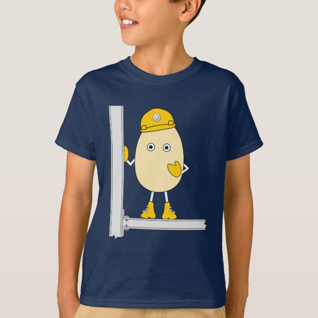 Camiseta Bordo da construção (Frente)