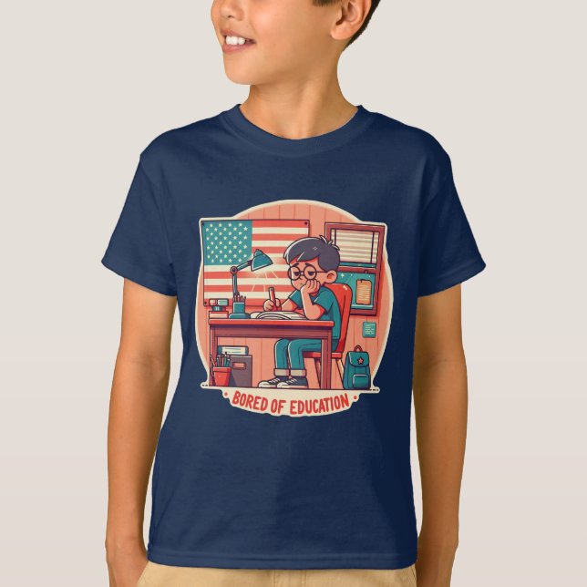 Camiseta Bordo da Educação (Frente)