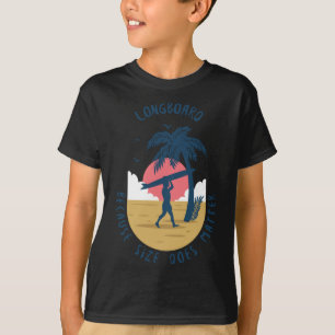 Camiseta Bordo - Porque o tamanho faz o adesivo