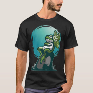Camiseta Bordo Sapo Borboleta Fada Grunge Aestética Cottag