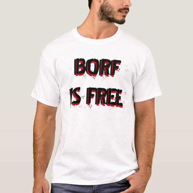 CAMISETA BORF ESTÁ LIVRE (Frente)