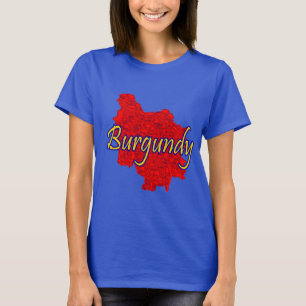Camiseta Borgonha