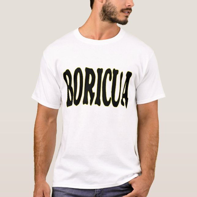 Camiseta boricua (Frente)
