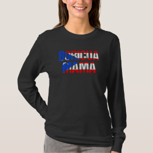 Camiseta Boricua Mama Porto Rico Mãe Porto Rico