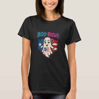 Camiseta Boricua Puerto Rico Halloween Outfit Boo-ricua