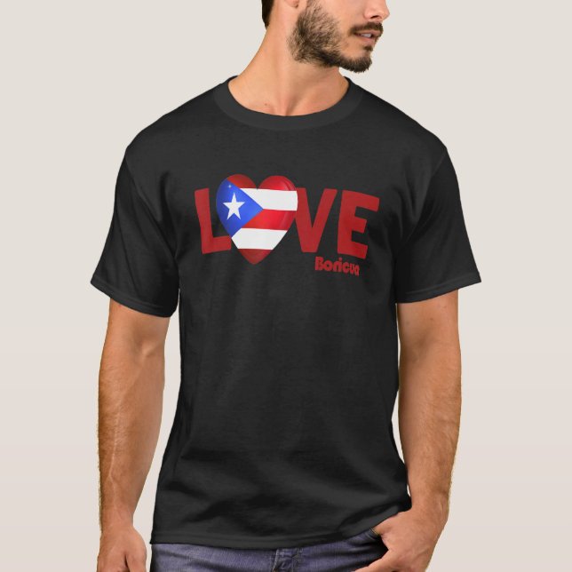 Camiseta Boricua Roots Puerto Rico Pride PR Souvenir Puerto (Frente)