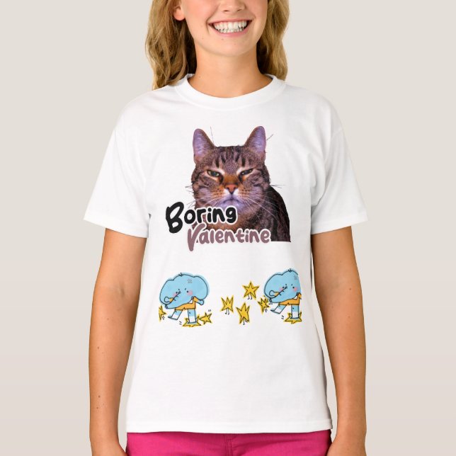 Camiseta Boring Valentine  (Frente)