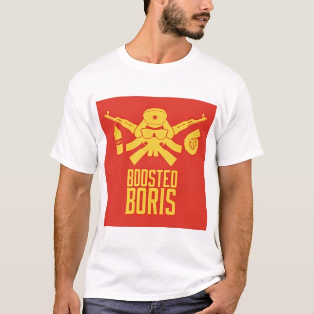 Camiseta Boris impulsionado (Frente)