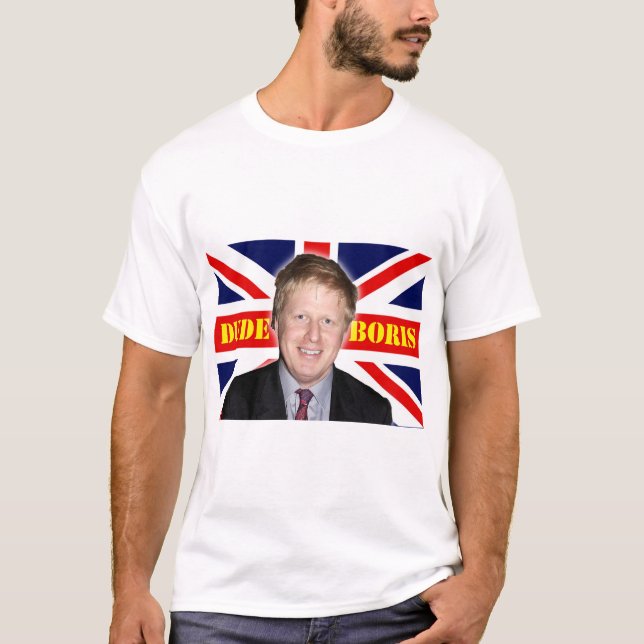Camiseta Boris Johnson DUDE (Frente)