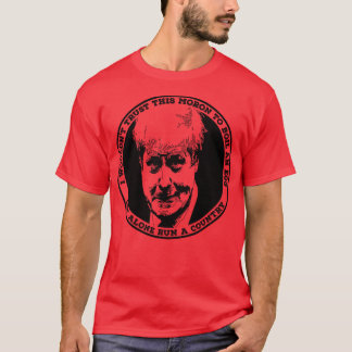 Camiseta BORIS JOHNSON ferve um ovo