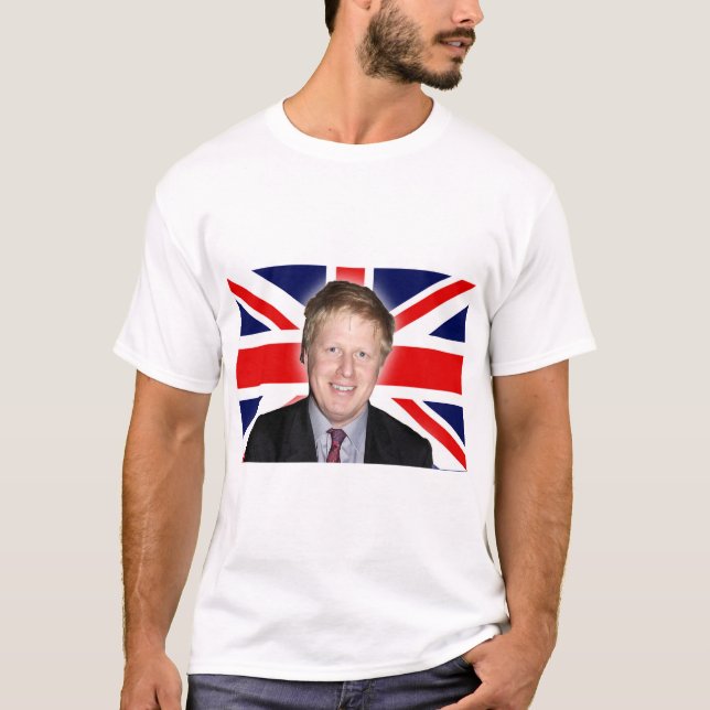 Camiseta Boris Johnson Primeiro Ministro (Frente)