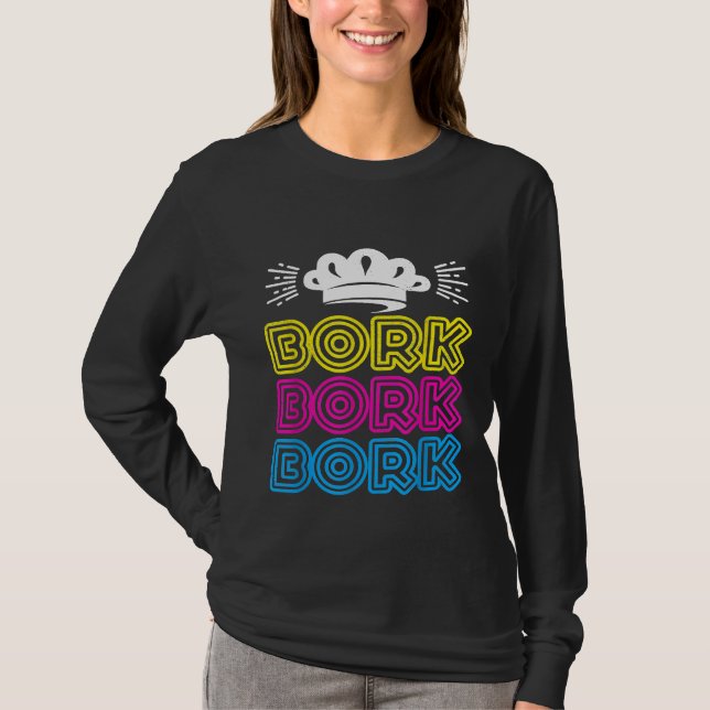 Camiseta Bork Bork - Chef Sueco (Frente)