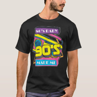 Camiseta Born 80s Party Radio Disco 1980s Music Retro 