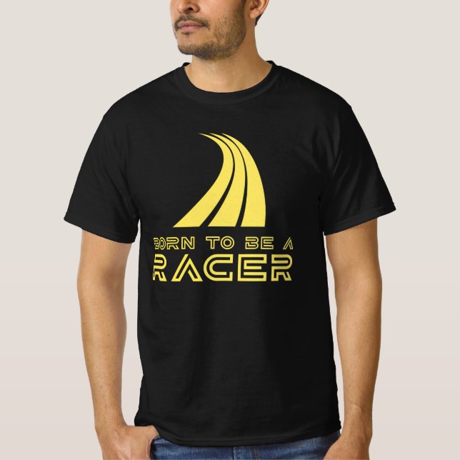 Camiseta Born To Be A Racer (Frente)