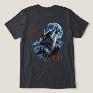 Camiseta Born to Roam - Chamada do Lobo Selvagem