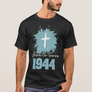 Camiseta Born To Serve 1944