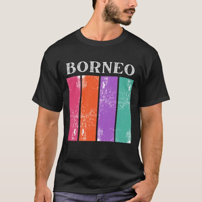 Camiseta Borneo, Indonésia (Frente)