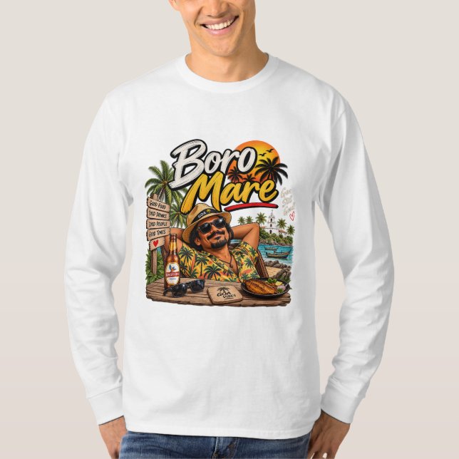 Camiseta Boro Mare – Goa Ainda é Bom! (Frente)