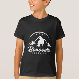 Camiseta Borovets Bulgária Ski Resort Skiboard Snowboard