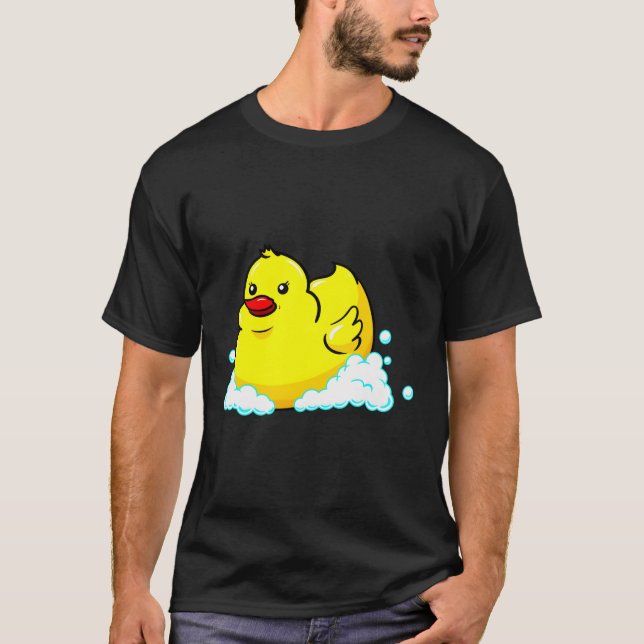 Camiseta Borracha Amarela Bonita Ducky Presente Pato Engraç (Frente)