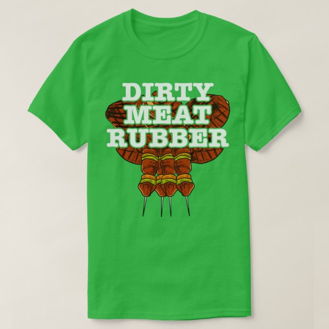 Camiseta Borracha de carne suja (Frente do Design)