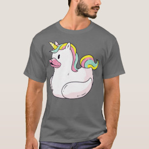 Camiseta Borracha de Unicórnio Bonita Ducky