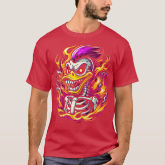 Camiseta Borracha Duck Skeleton Borracha Partido 2