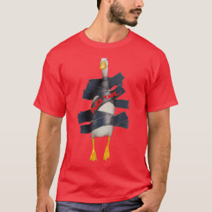Camiseta Borracha Engraçada Pato Pato Pato Pato Pato Fita