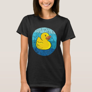 Camiseta Borracha Pato Amarelo Pato de Borracha Vintage Ret