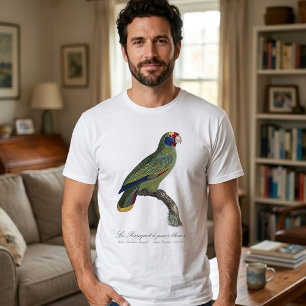 Camiseta Borralheiras de perroquet/amazônia de cauda vermel