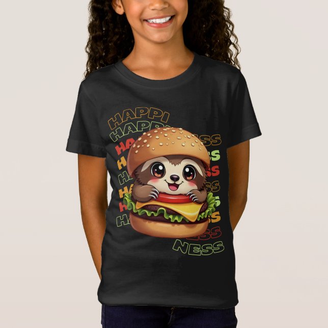 Camiseta Borrão Bonito - Felicidade Engraçada (Frente)