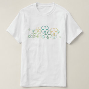 Camiseta borrão irlandês