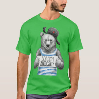 Camiseta Borsch Budesh amigo da família