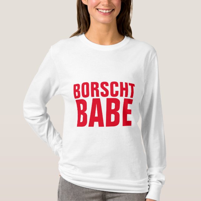 Camiseta BORSCHT BABE T-Shirts (Frente)